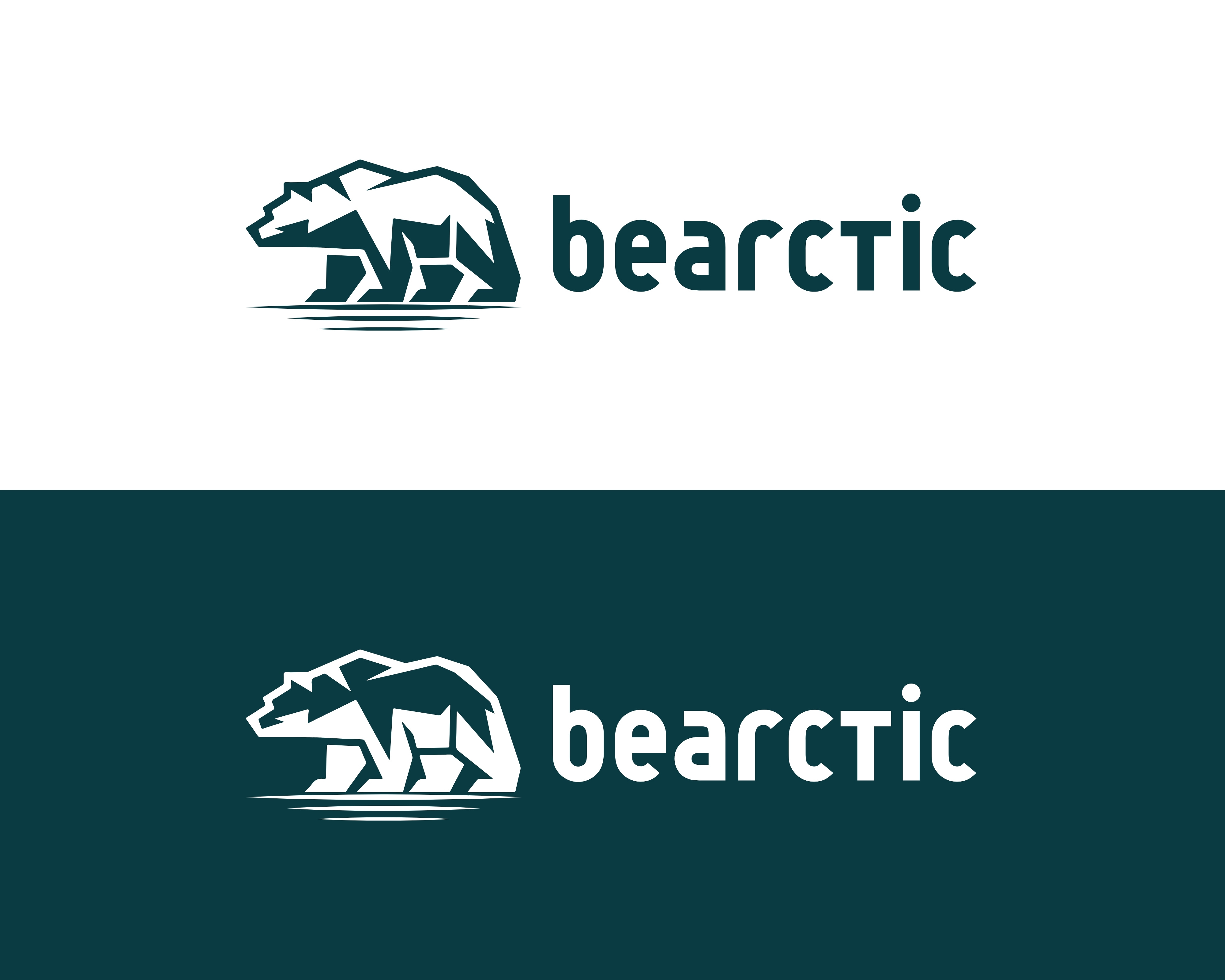 Bearctic – Polar Bear Logo Design For Sale arctic bear brand branding branding identity clean logo creative creative design custom logo design graphic design logo logo design minimalist modern modern logo nature unique vector wildlife