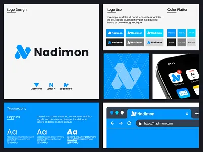 Logo & Brand Identity abstract logo app icon brand brand guidelines brand identity branding design identity logo logo design logo designer logotype minimalist logo modern logo monogram n logo professional logo symbol vector visual identity
