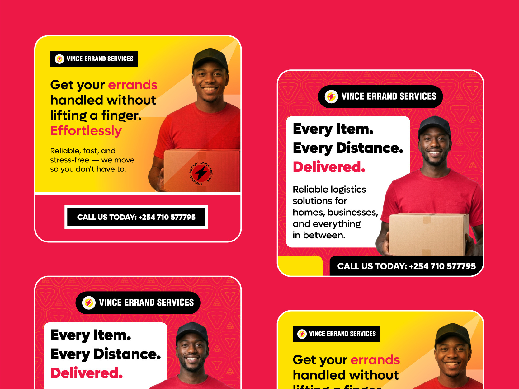 Social Media Campaign — Vince Errand Services
