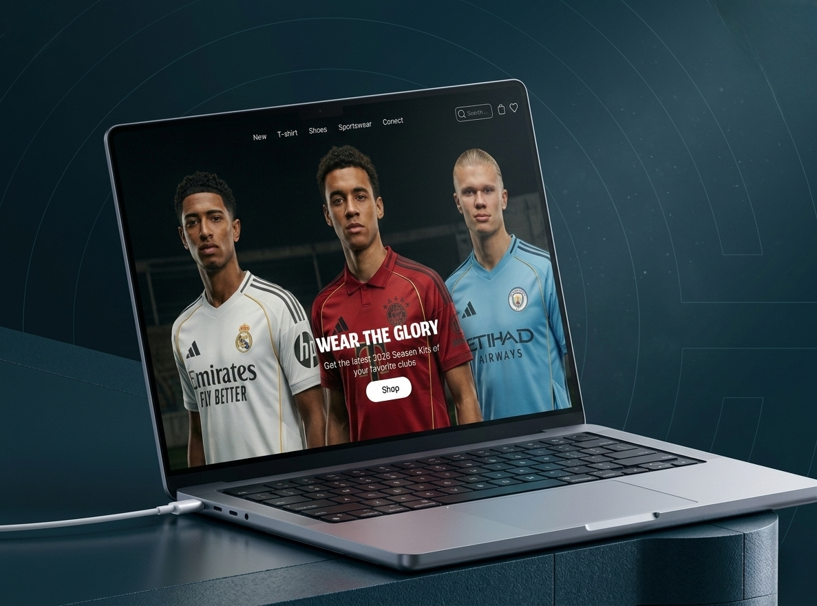 New Kits Landing- website