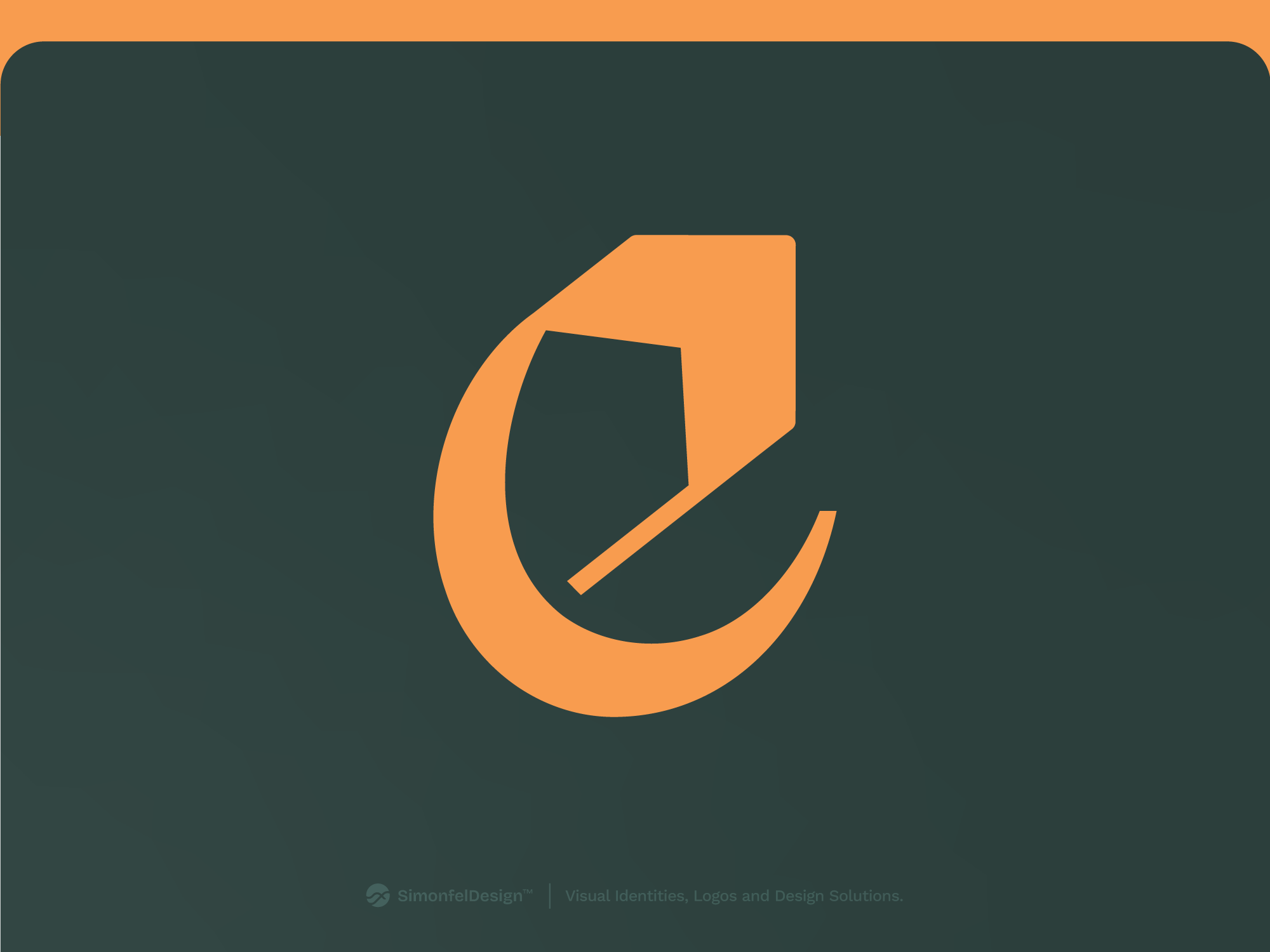 e Lettermark + Arrow Logo Design for EPIC Paralegal Service consultant dynamic e arrow e logo forest green forward green law legal letter e lettermark minimal modern movement orange paralegal tangerine type typography upward