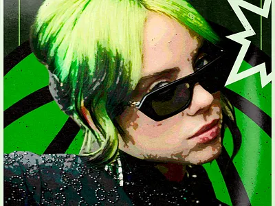BILLIE EILISH POSTERS DESIGNS I proyecto personal advertising billie eilish branding design graphic design music music poster photoshop poster