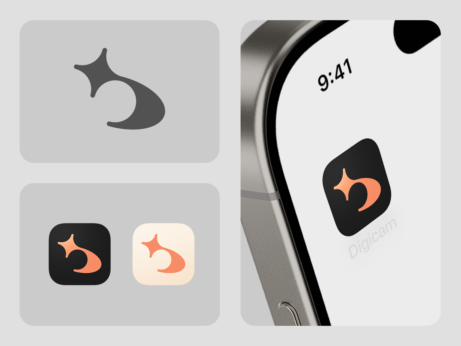 Comet App Icon app app store branding cam camera comet graphic design icon icon design logo logotype star