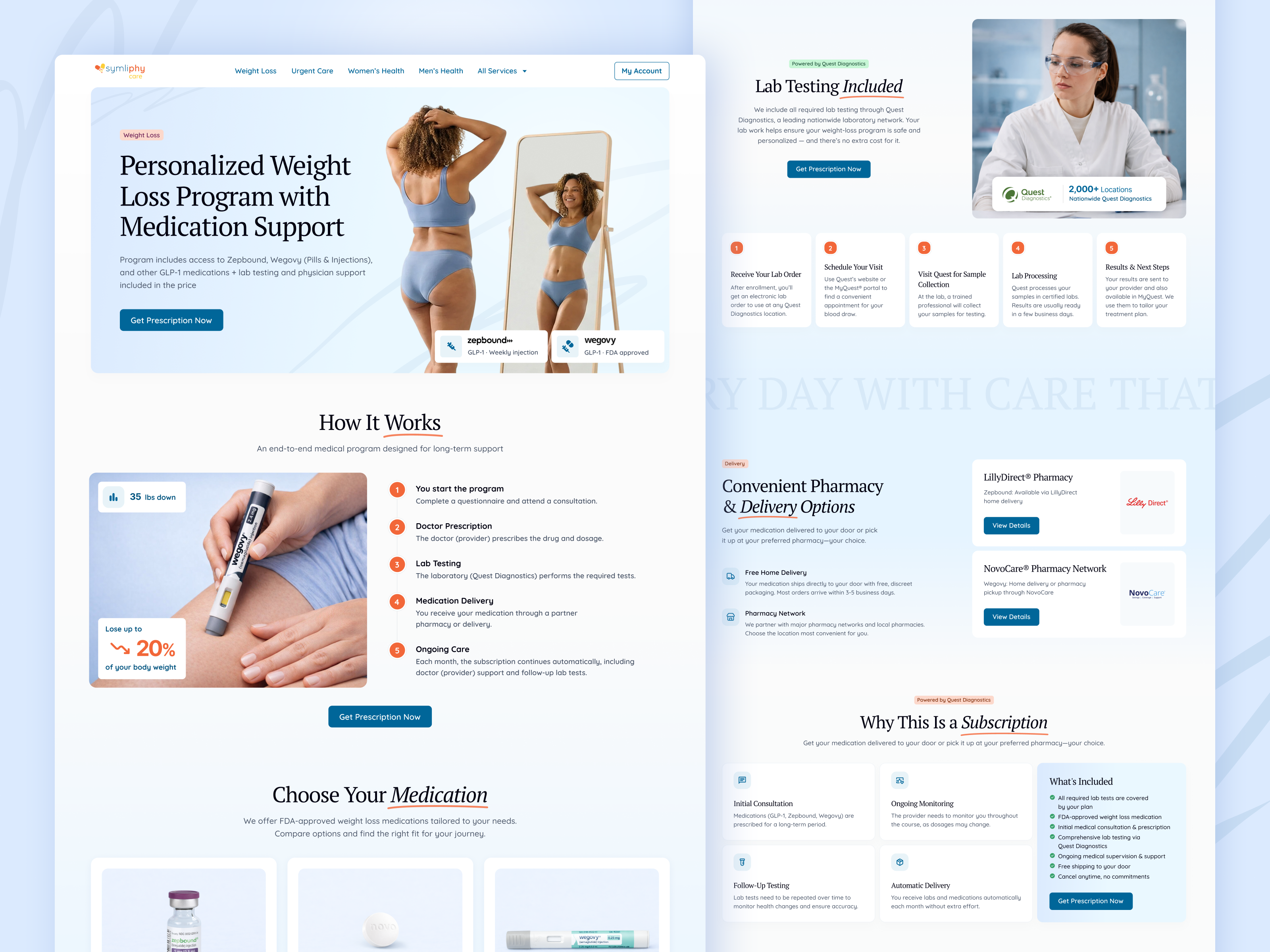 How I Designed a Conversion-Focused HealthTech Landing Page with