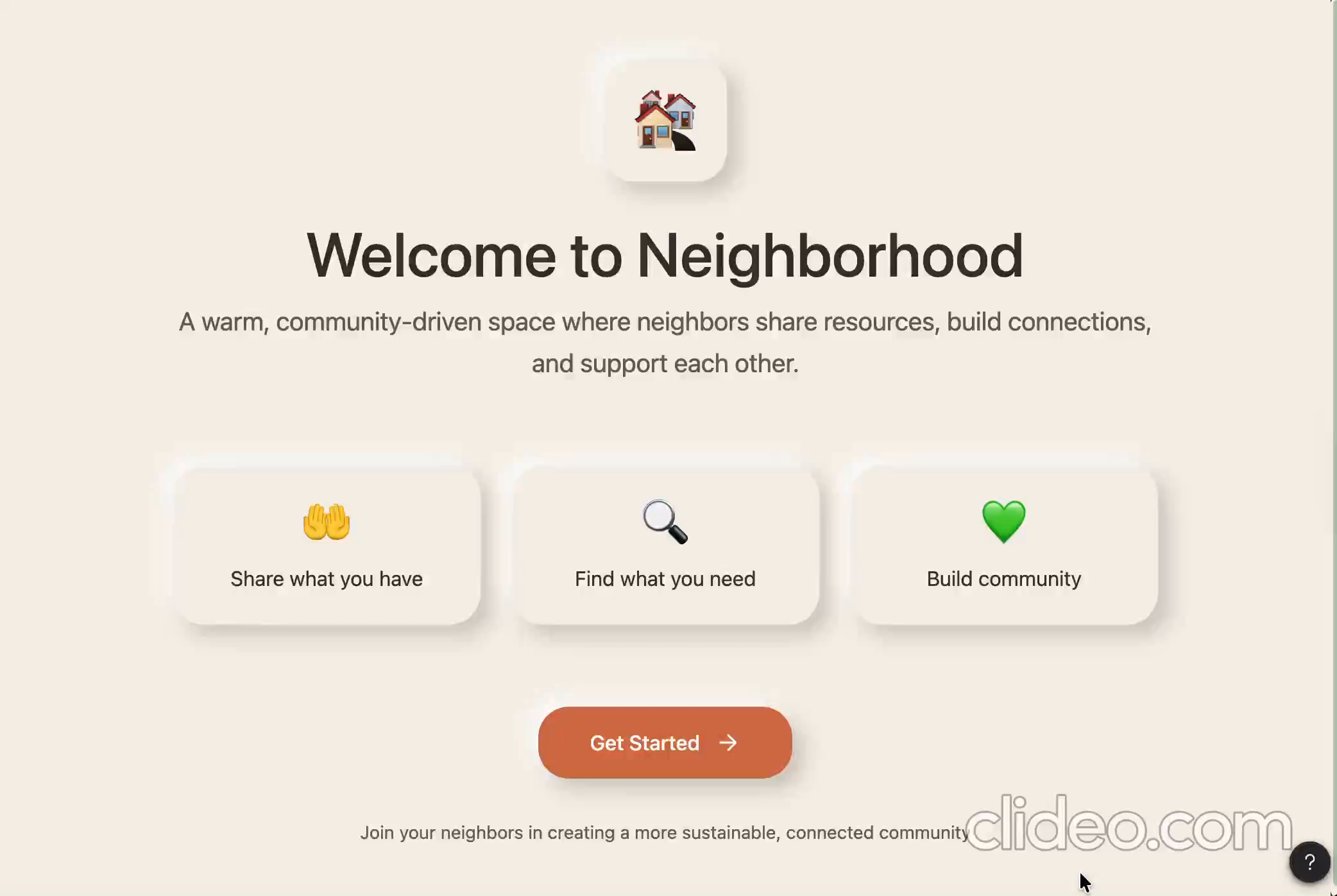 Neighborhood Resource Sharing Platform
