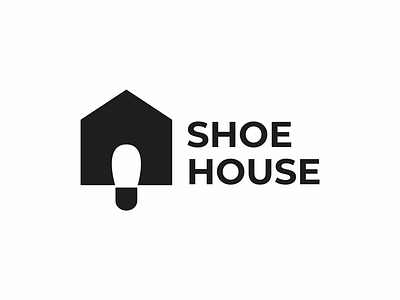 Shoe House house logo shoe