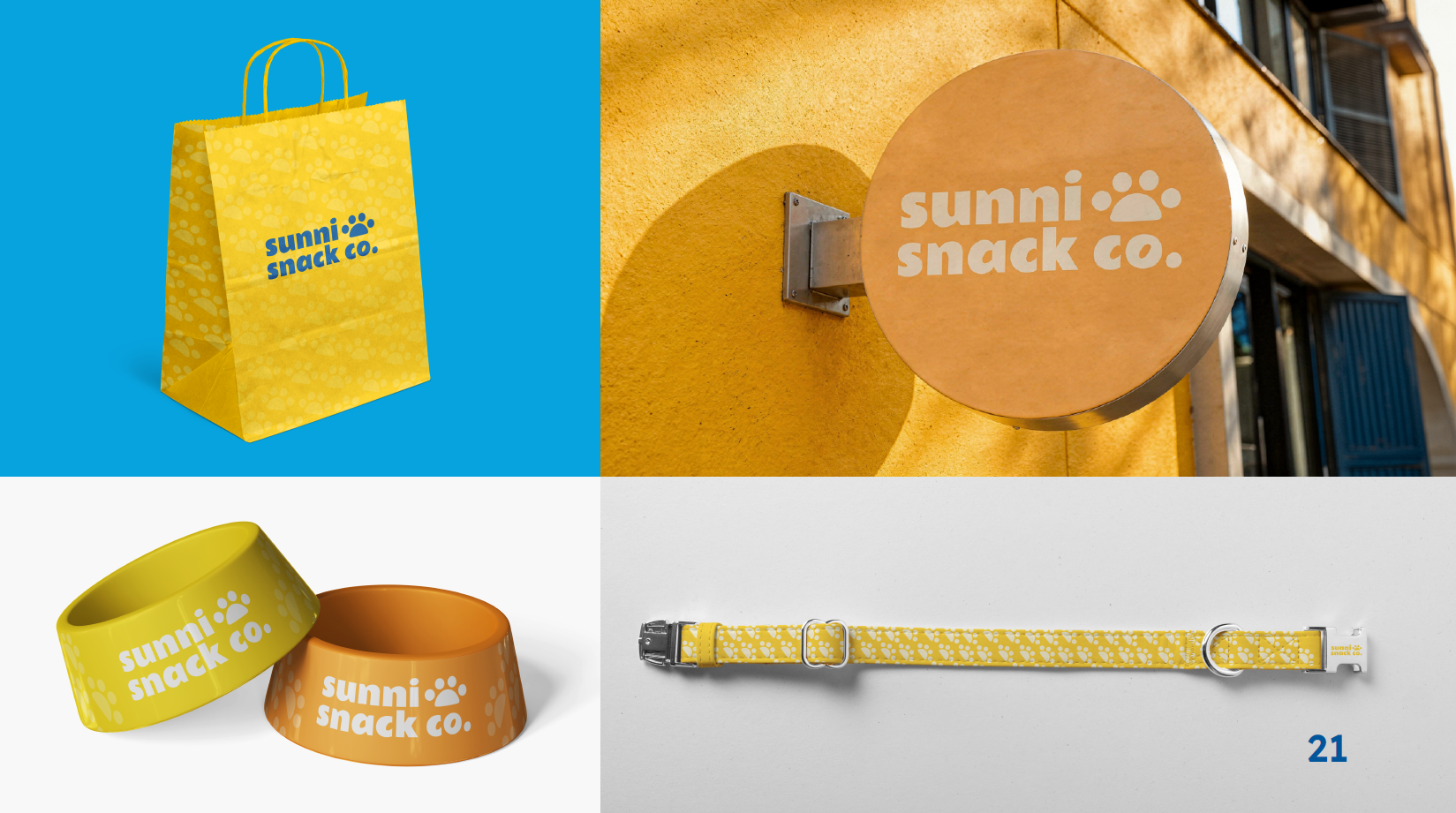 Example of Pets Snacks Logo & Branding