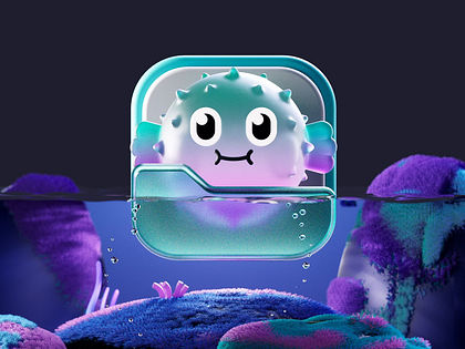 pufferfish — macOS App Icon 🐡