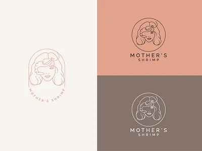 Mother’s Shrimp — Brand Identity Design athistics branding beauty branding brand design brand mark branding caligraphy company branding corporate branding creative logo feminine feminine logo graphic design la femme logo logotype marketing motion graphics personal branding shrimp logo spa logo