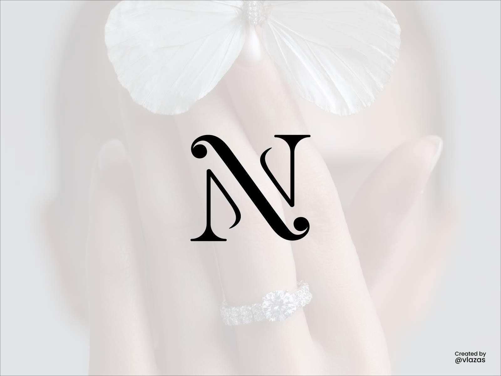 Elegant N Monogram Logo