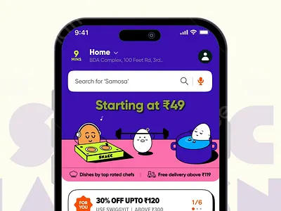 Egg Day animation for SNACC animation logo motion graphics ui