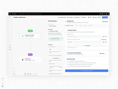 Rantir Cloud's integrations and logic got a rehaul enterprise software flows integrations logic sidebar software ui workflows