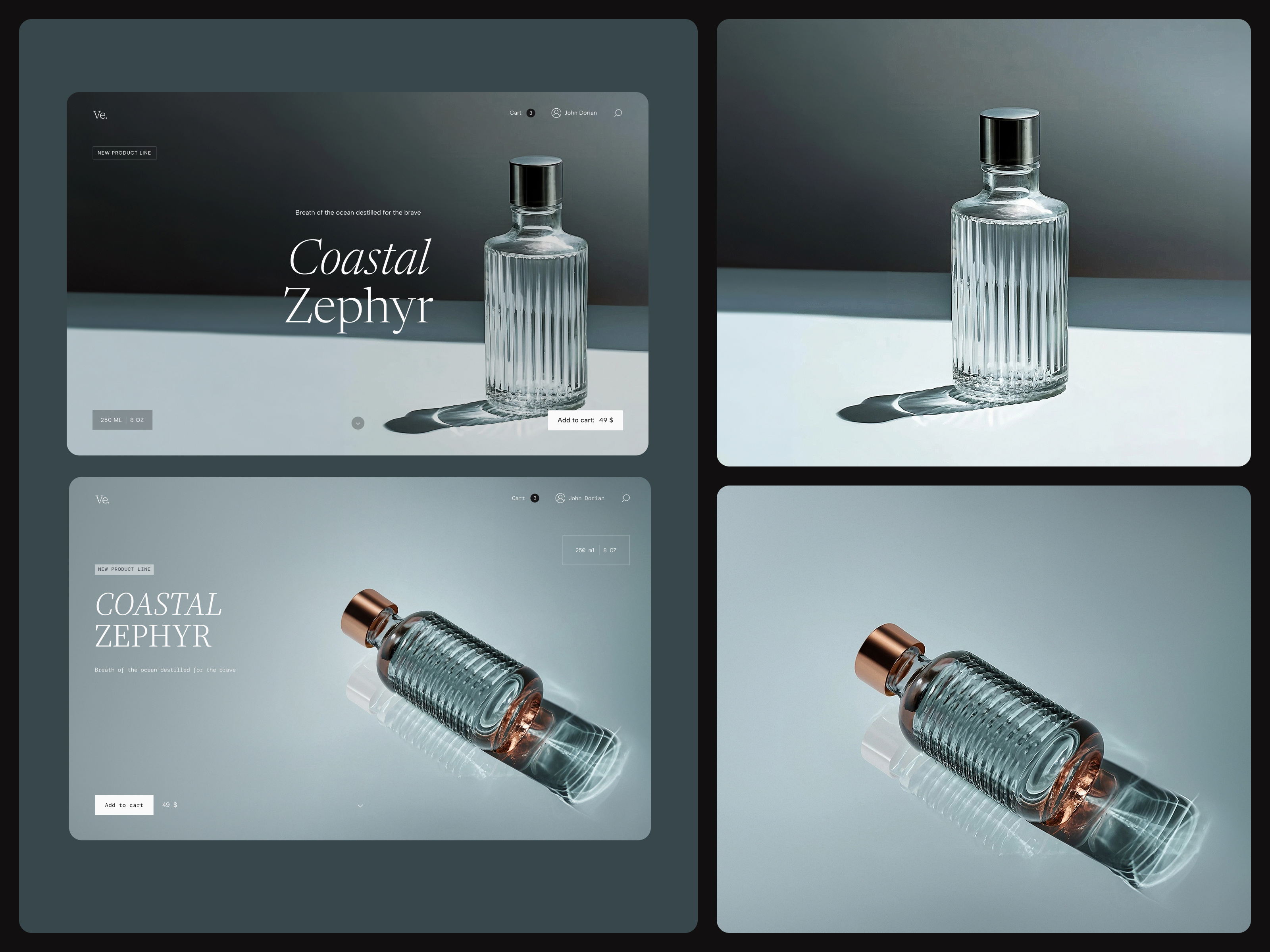 Coastal Zephyr – Bottled Fragrance ✨