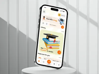 Smart Learn AI Education Mobile App | UI UX Design ai app ai education app design case study dashboard ui digital product edtech education app interface design learning app minimal design mobile app product design saas design study app ui design