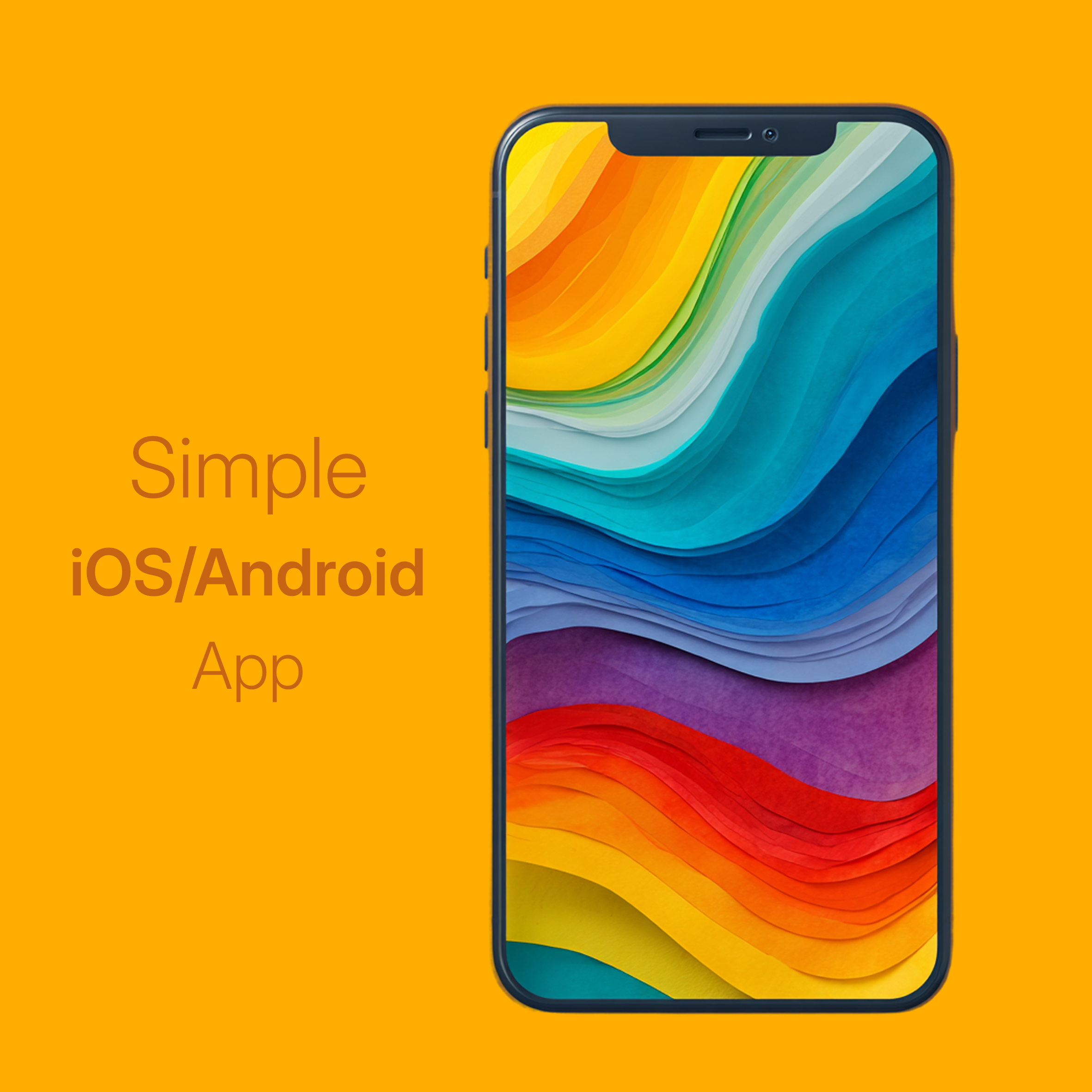 Example of Simple App Design For I Os, Android