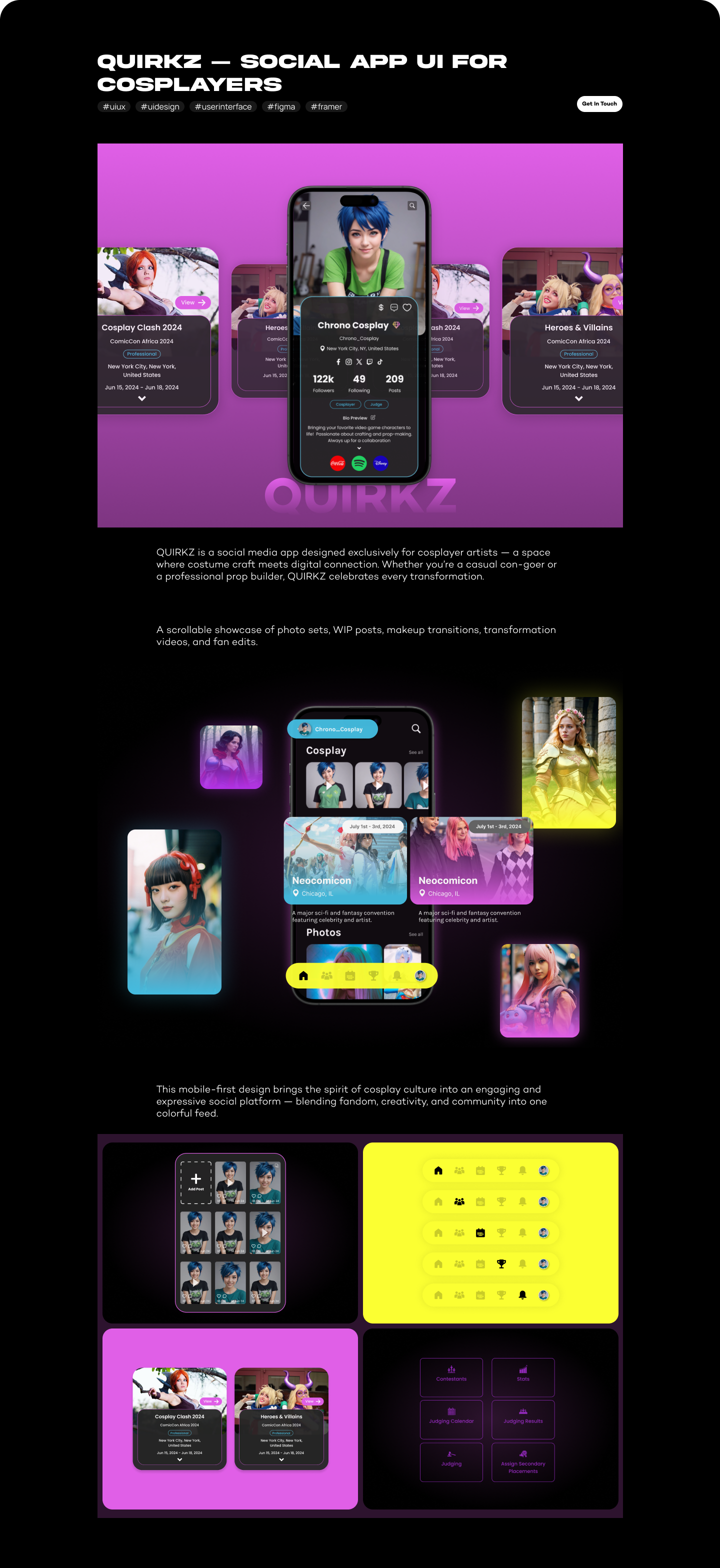 SOCIAL MEDIA-APPLICATION app ui ux