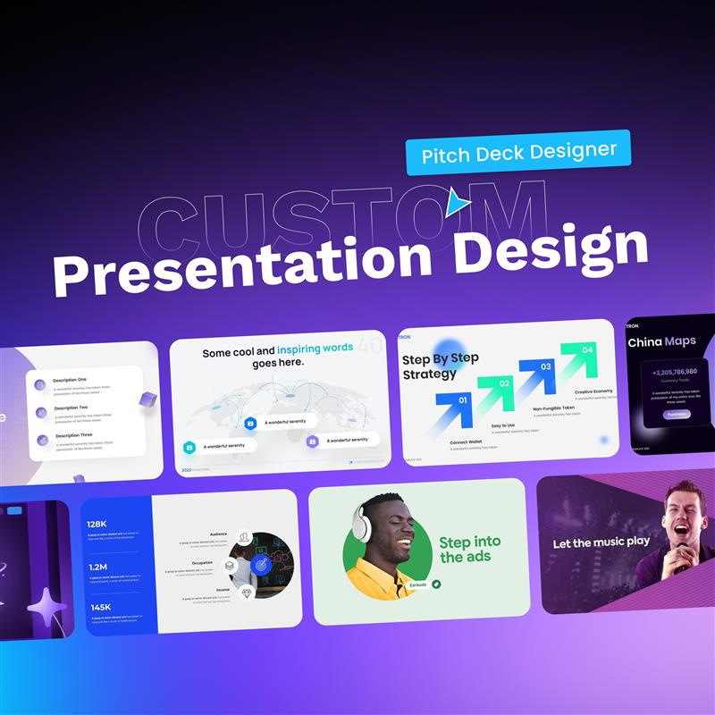 Example of Custom Presentations & Pitck Decks