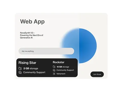 Web app clean design landing page ui uiux website