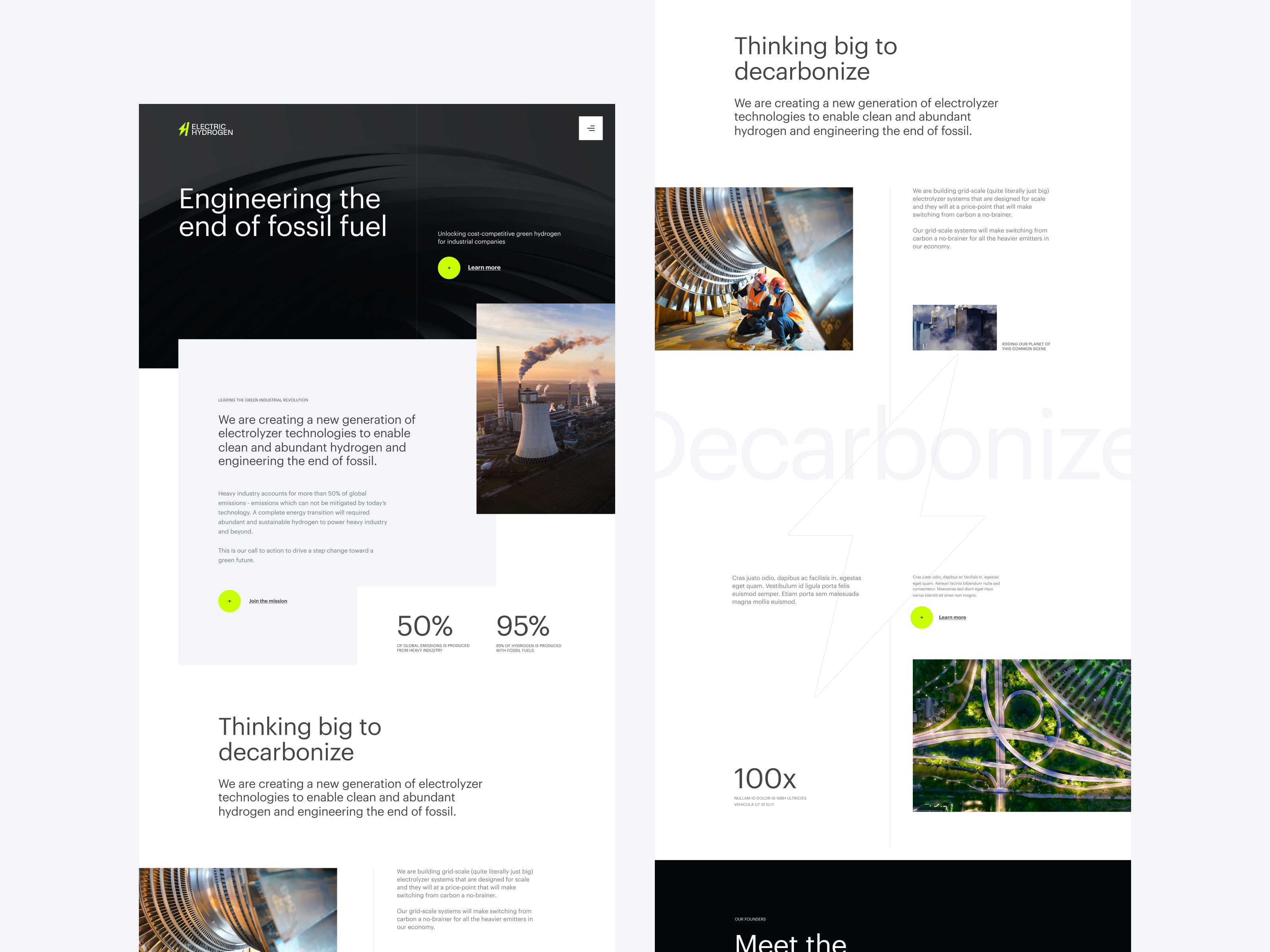Example of Electric Hydrogen • Site Concept (desktop)