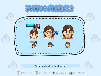 Bundle Emote Design design emotes graphic design illustration vector