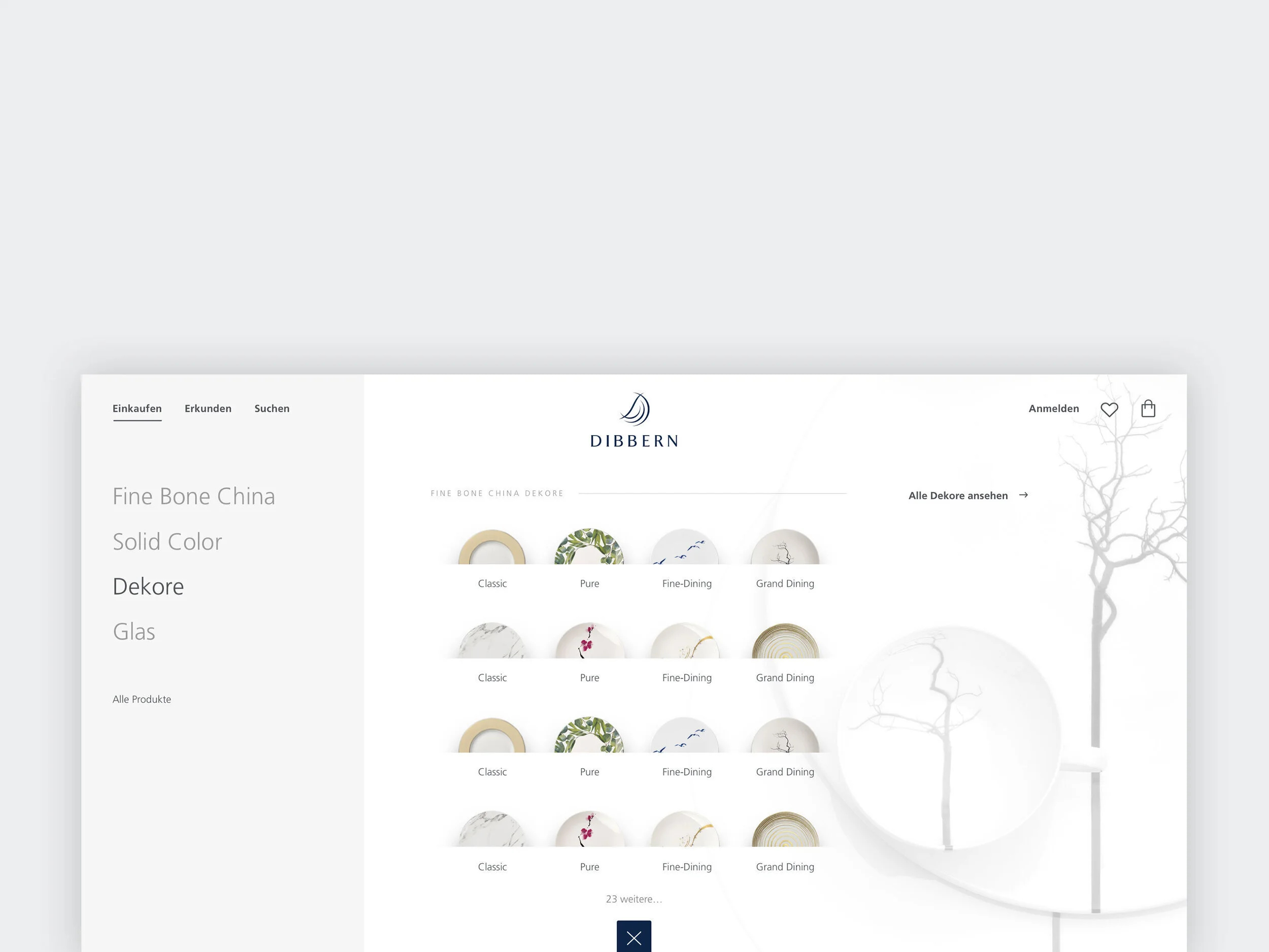 Dibbern — Dekore Collection Overview