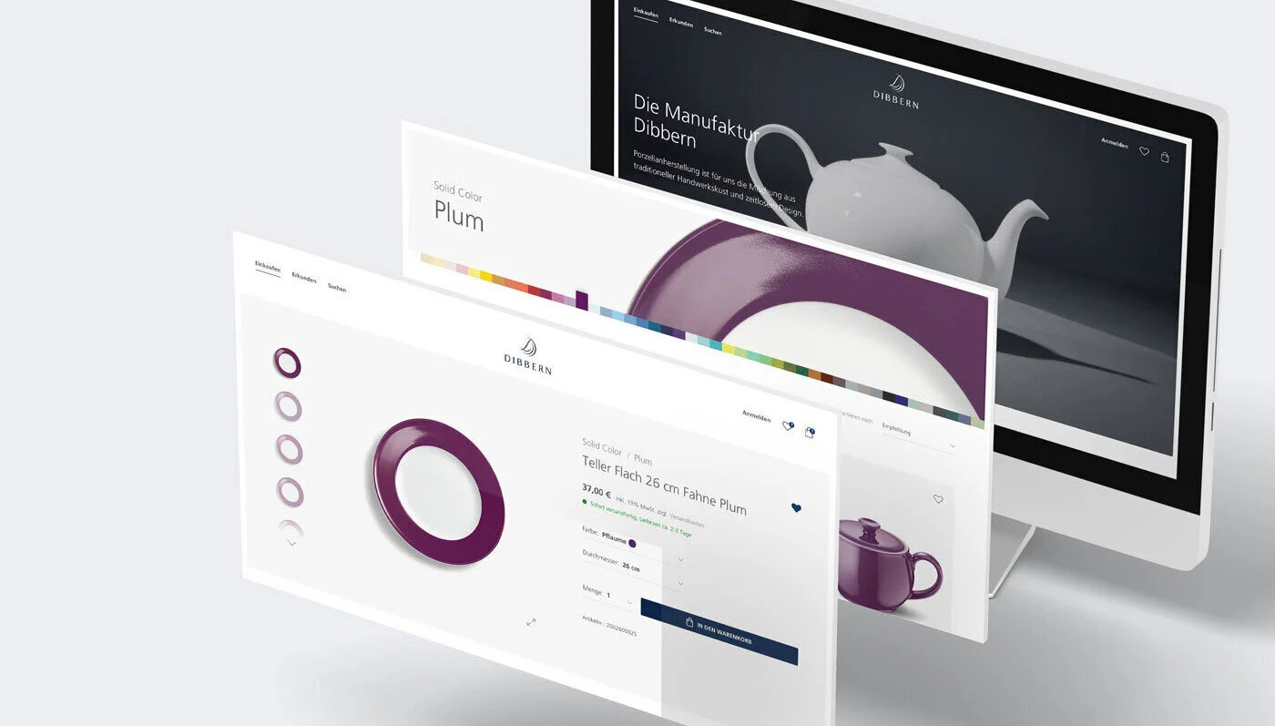 Dibbern — Fine Bone China E-Commerce