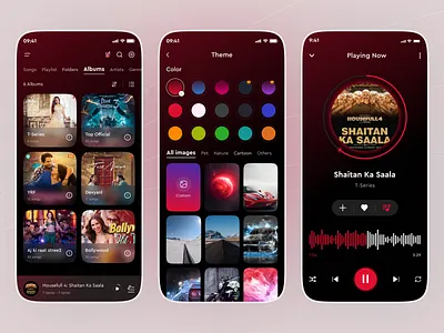 PulseBeat – Music Player UI Design appdesigner appui audioplayer darkui designinspiration figmadesign minimalui mobile app mobileappdesign modernui musicapp musicplayerui productdesign streamingapp uidesign uiuxdesign userexperience userinterface uxdesign web