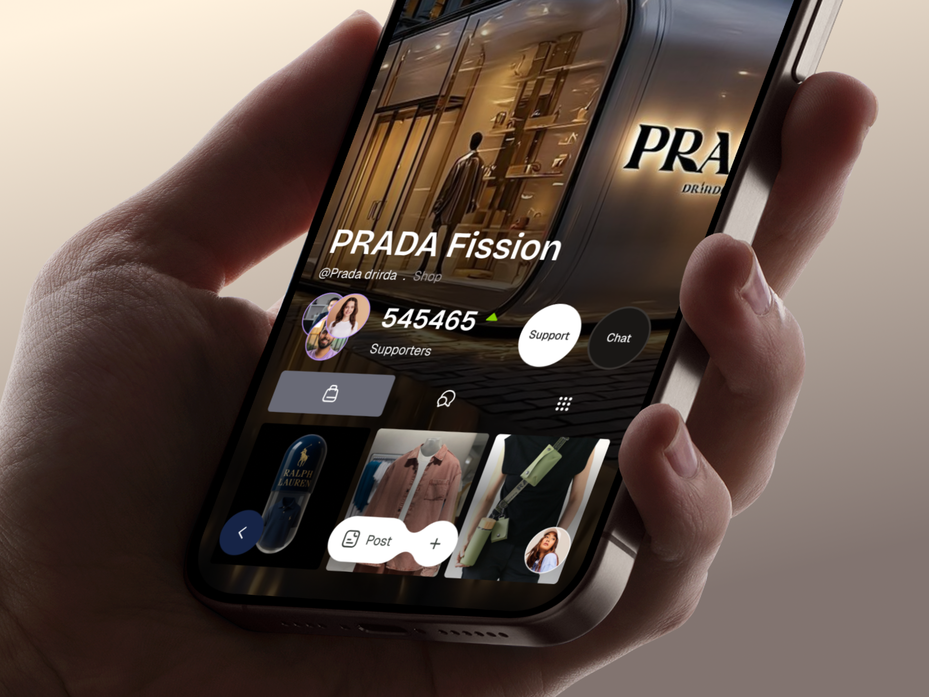 Luxury Fashion Shopping App-Dark Mode UI add to cart app design dark ui darkmode dashboard design e commerce e commerce fashion app ecommerce shop fashion app figma interface luxury ui mobile app modernui online shopping app online store premium design product design shopping app shopping cart