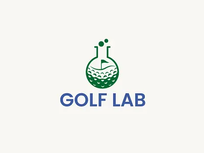 Golf logo logo for golf lab