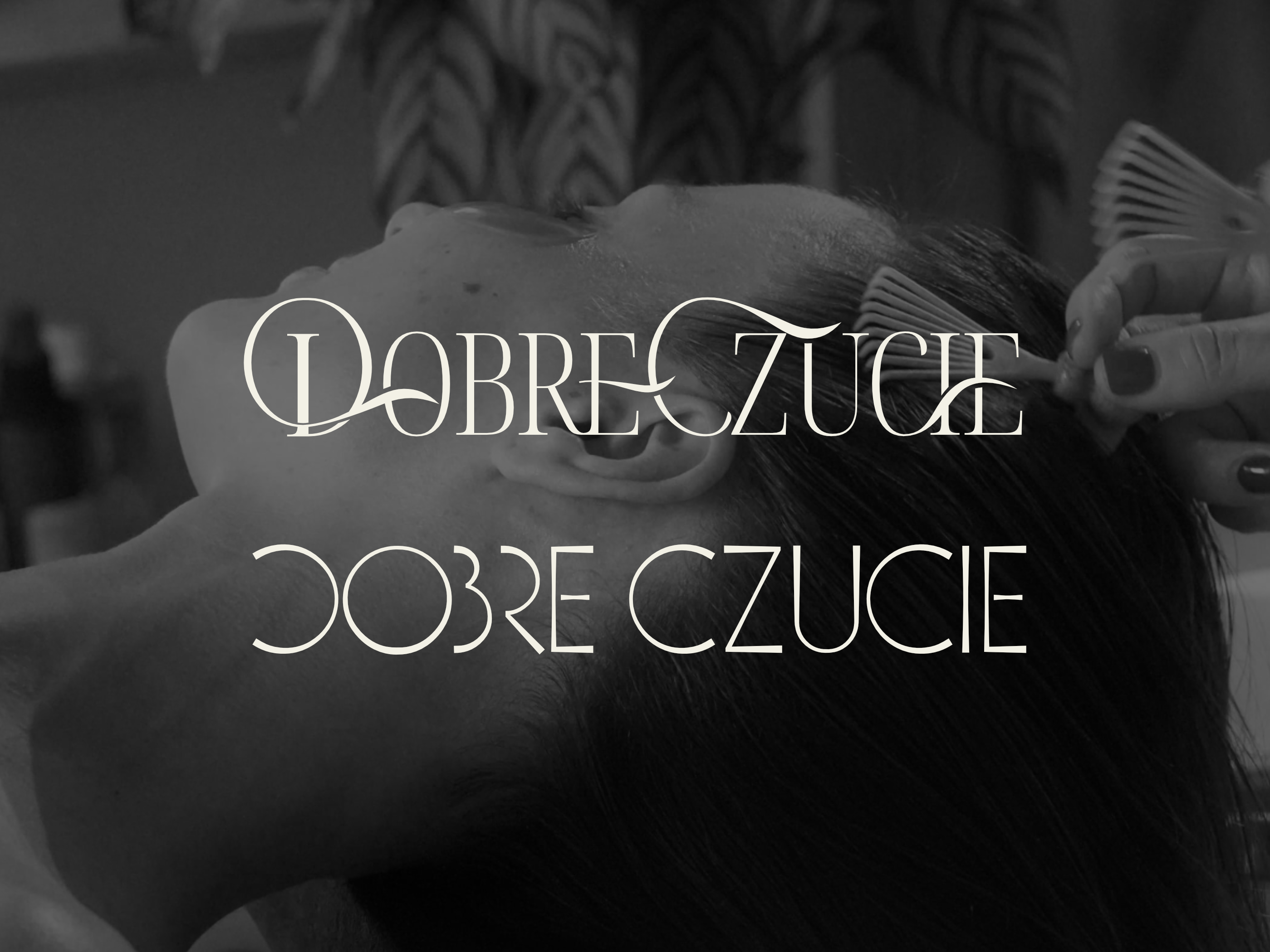 Dobre Czucie loga branding design graphic design logo logotype typography vector