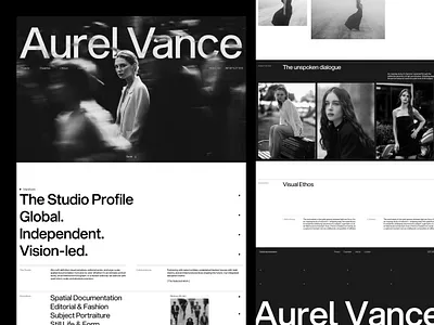 AV- Clean Editorial Photography Work Portfolio Website UI Design black and white creative portfolio editorial design editorial layout grid system landing page layout design luxury minimal design minimal website modern website personal website photography portfolio design portfolio website ui ui design web design website website design