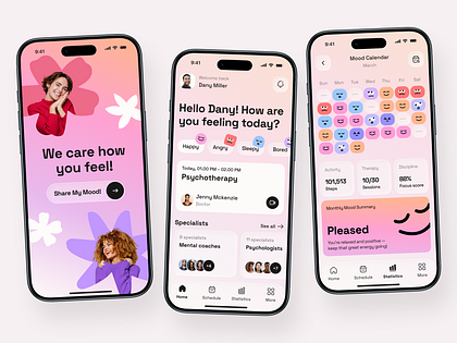 Telemedicine Mobile App UI Design