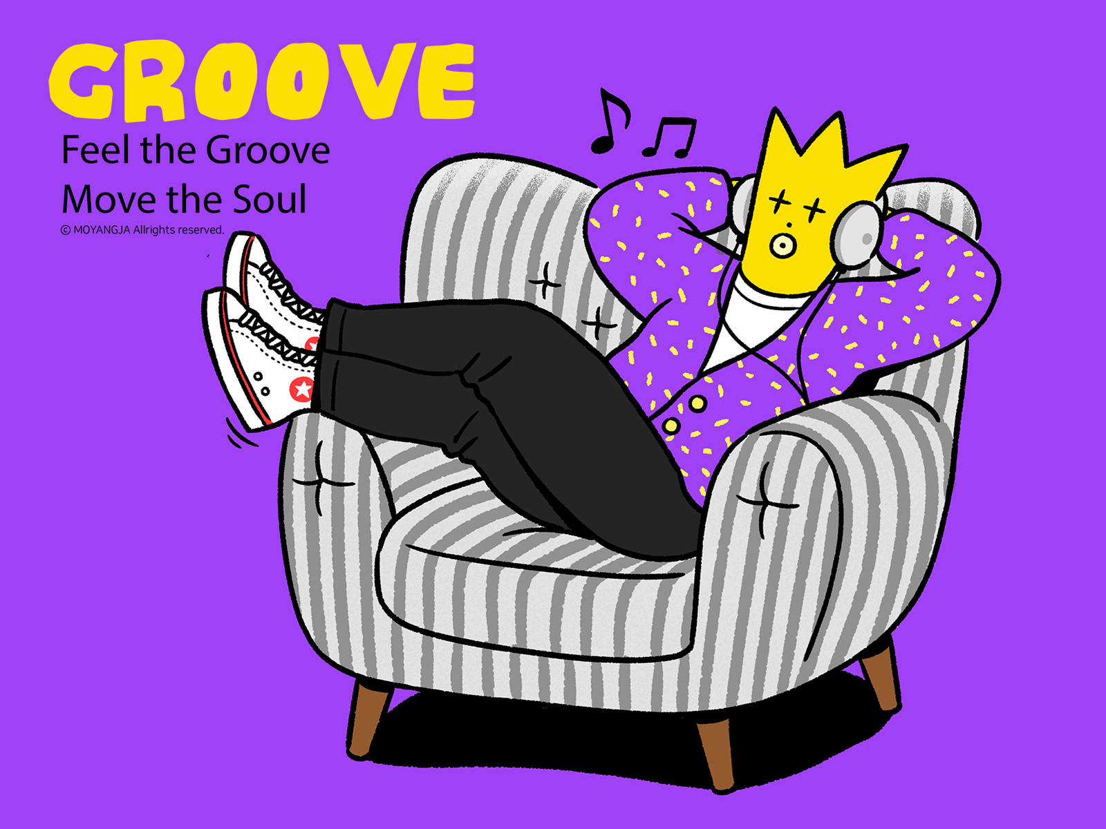 Groove & Chill : Character Illustration