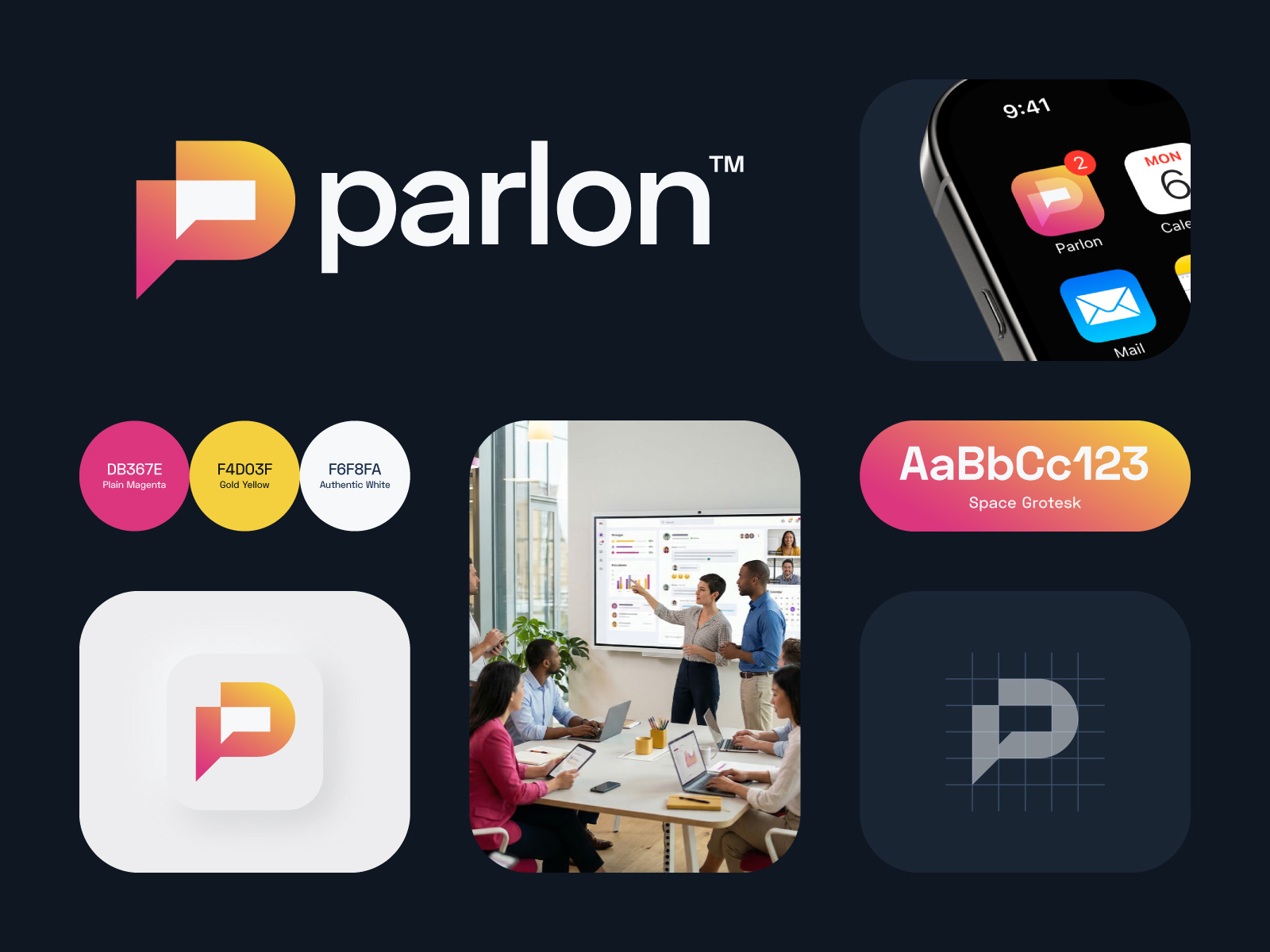 Parlon™ / Logo & Brand Identity Design