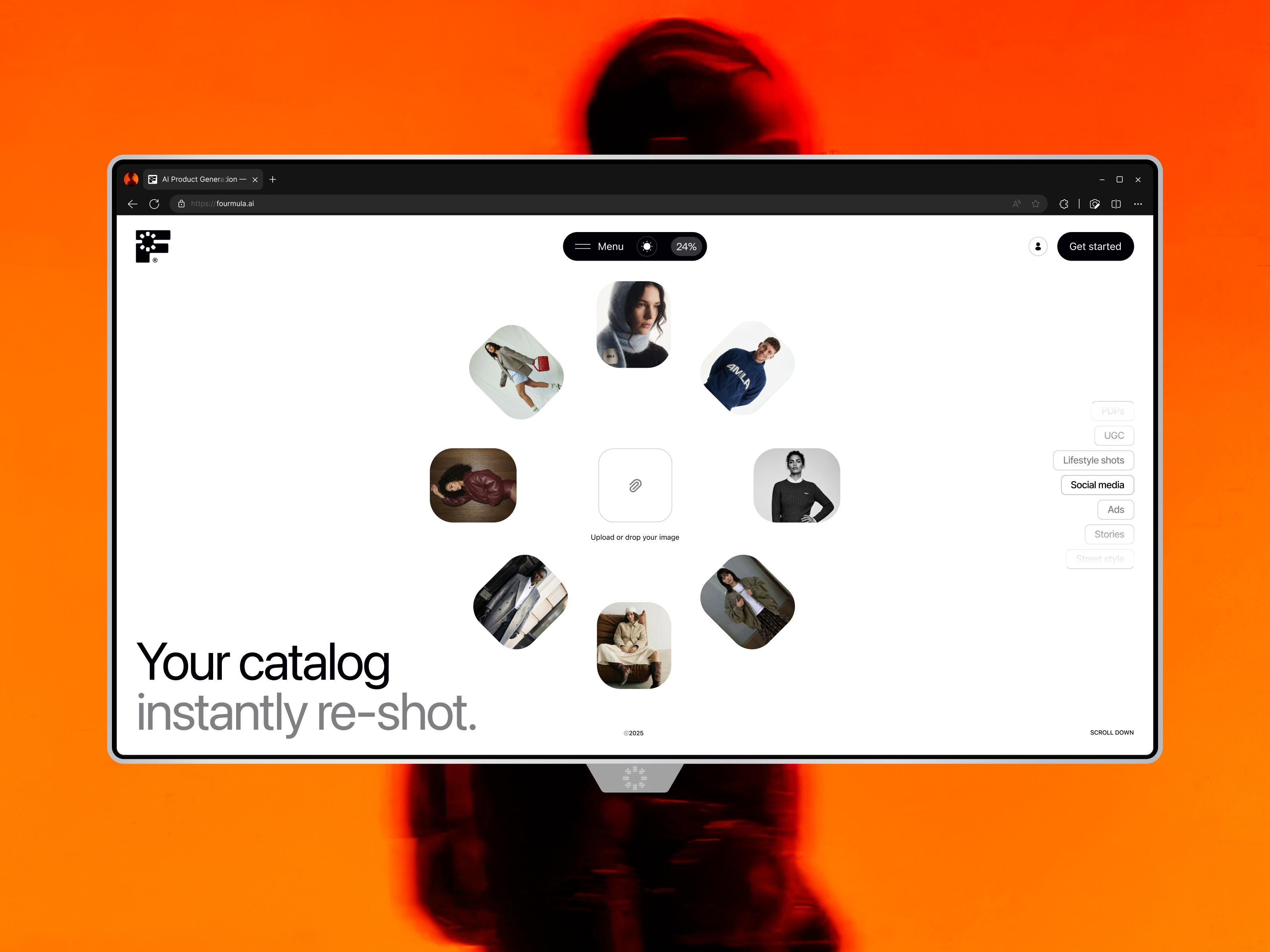 Fourmula.ai: AI product visuals for ecommerce ai aicommerce ecommerce productdesign ui ux