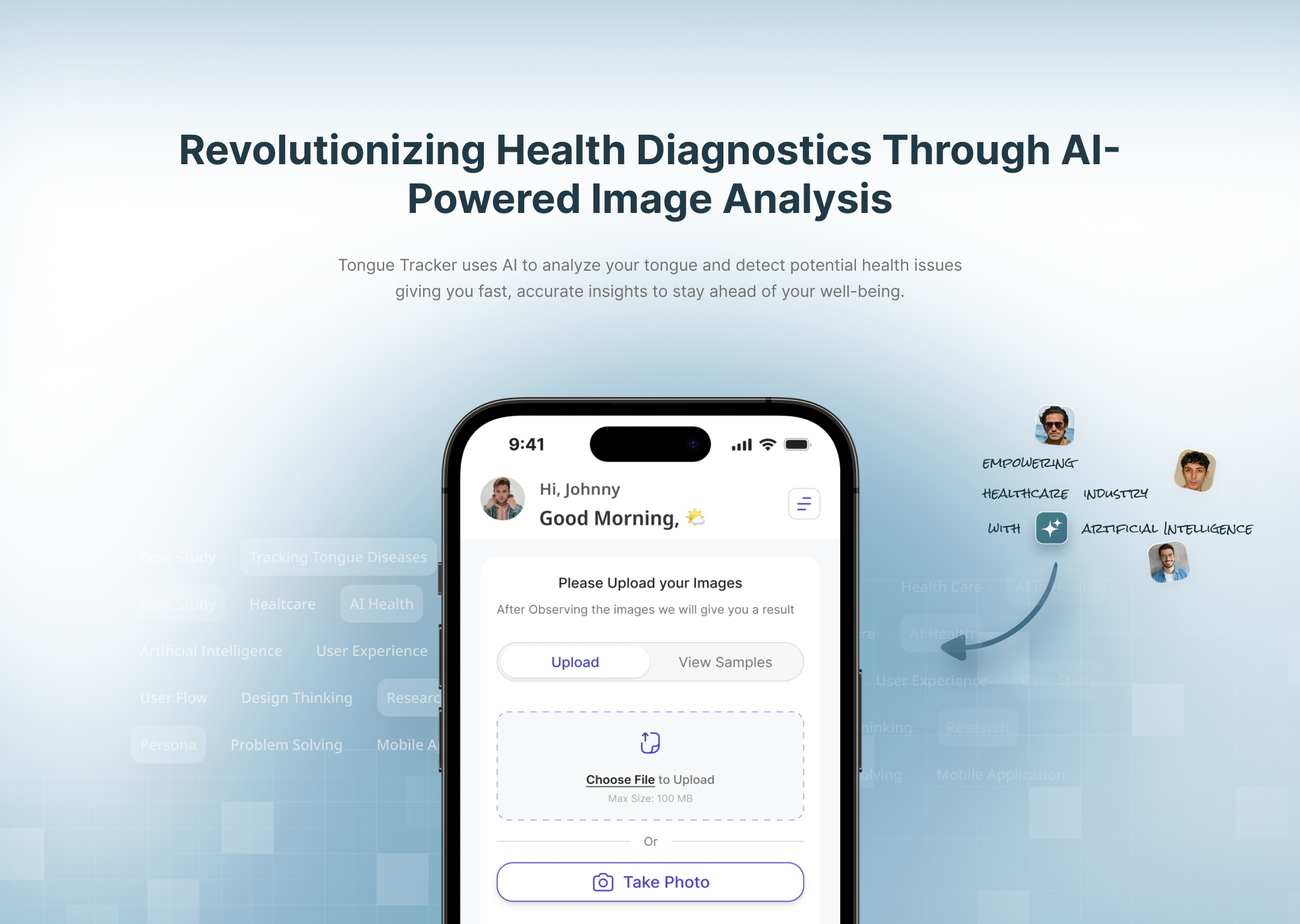 Example of Saa S Landing Page Design Figma