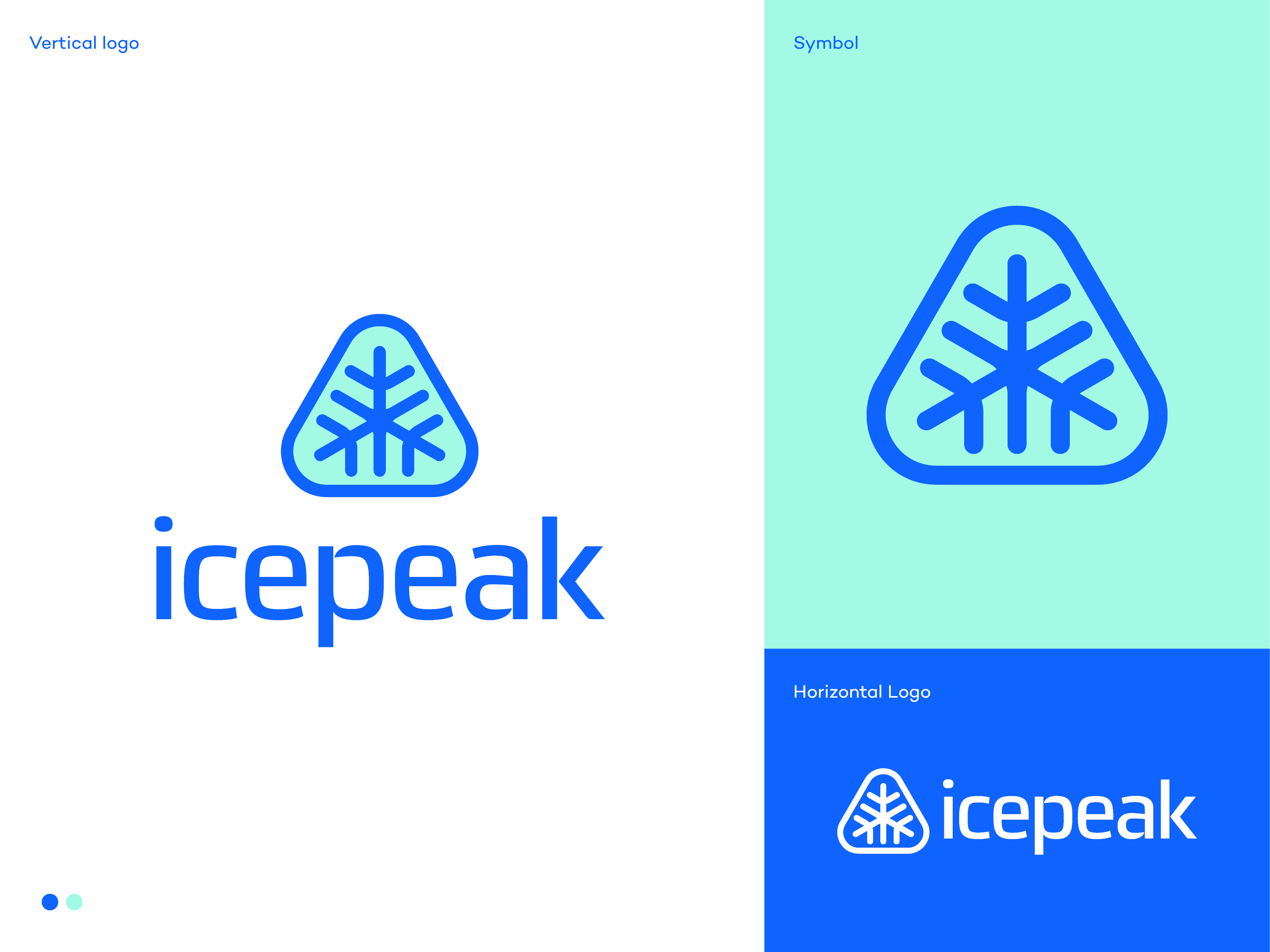 Icepeak Logo Design