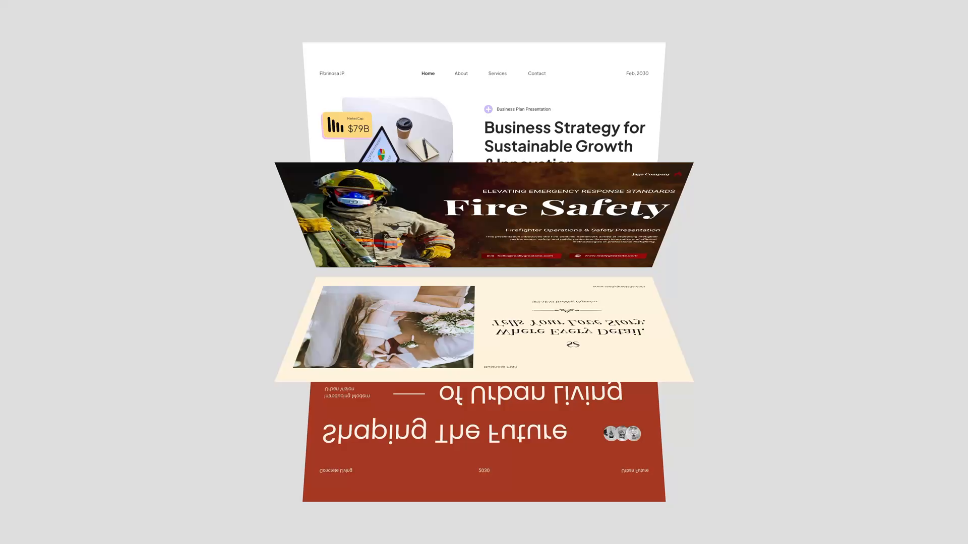 Example of Pitch Deck and Presentation Animation