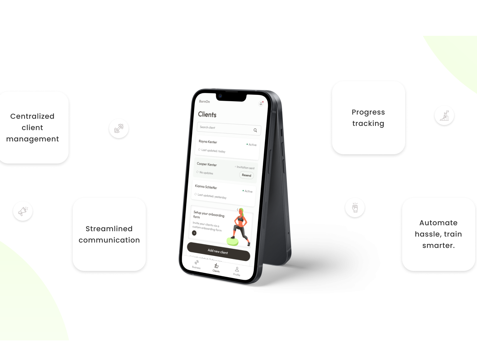 Example of Fitness app