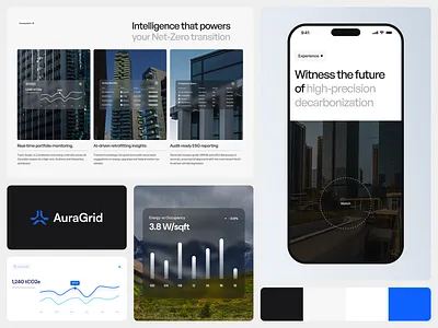 Net-Zero Real Estate: The New Digital Standard cleanui dashboard datavisualization greentech innovation interactive minimalist modern netzero premium productdesign proptech realestate sustainability ui uidesign userexperience ux uxdesign webdesign