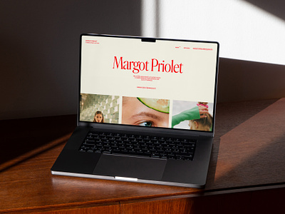 Margot Priolet awwwards beauty clean makeup portfolio site of the day skincare