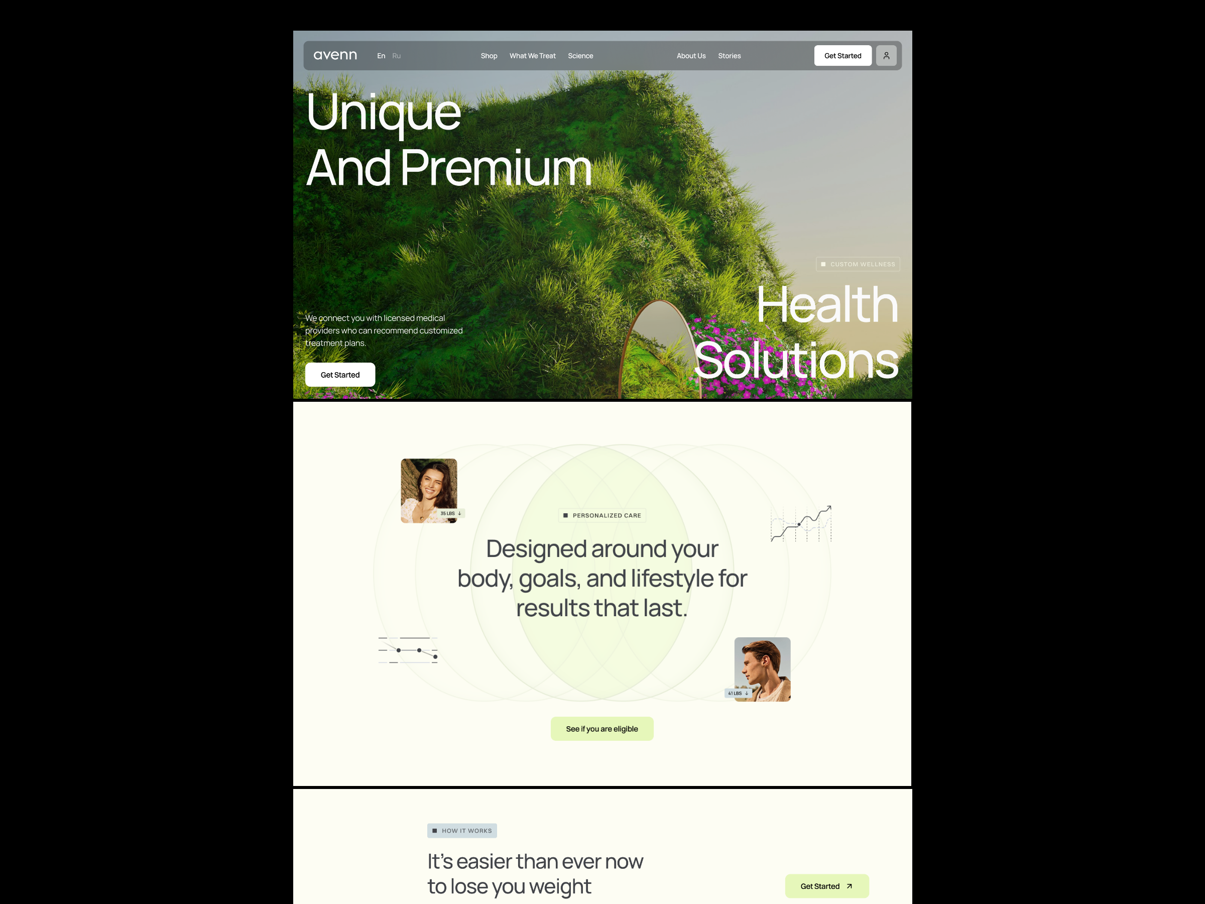 Avenn - Healthcare Website Template