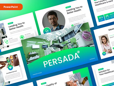 PERSADA - Medical & Hospital Powerpoint annual business clean corporate download google slides hospital medical medical powerpoint pitch pitch deck pptx presentation presentation template project report slidemaster slides template web