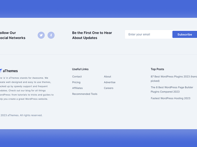 Footer UI designs, themes, templates and downloadable graphic elements ...