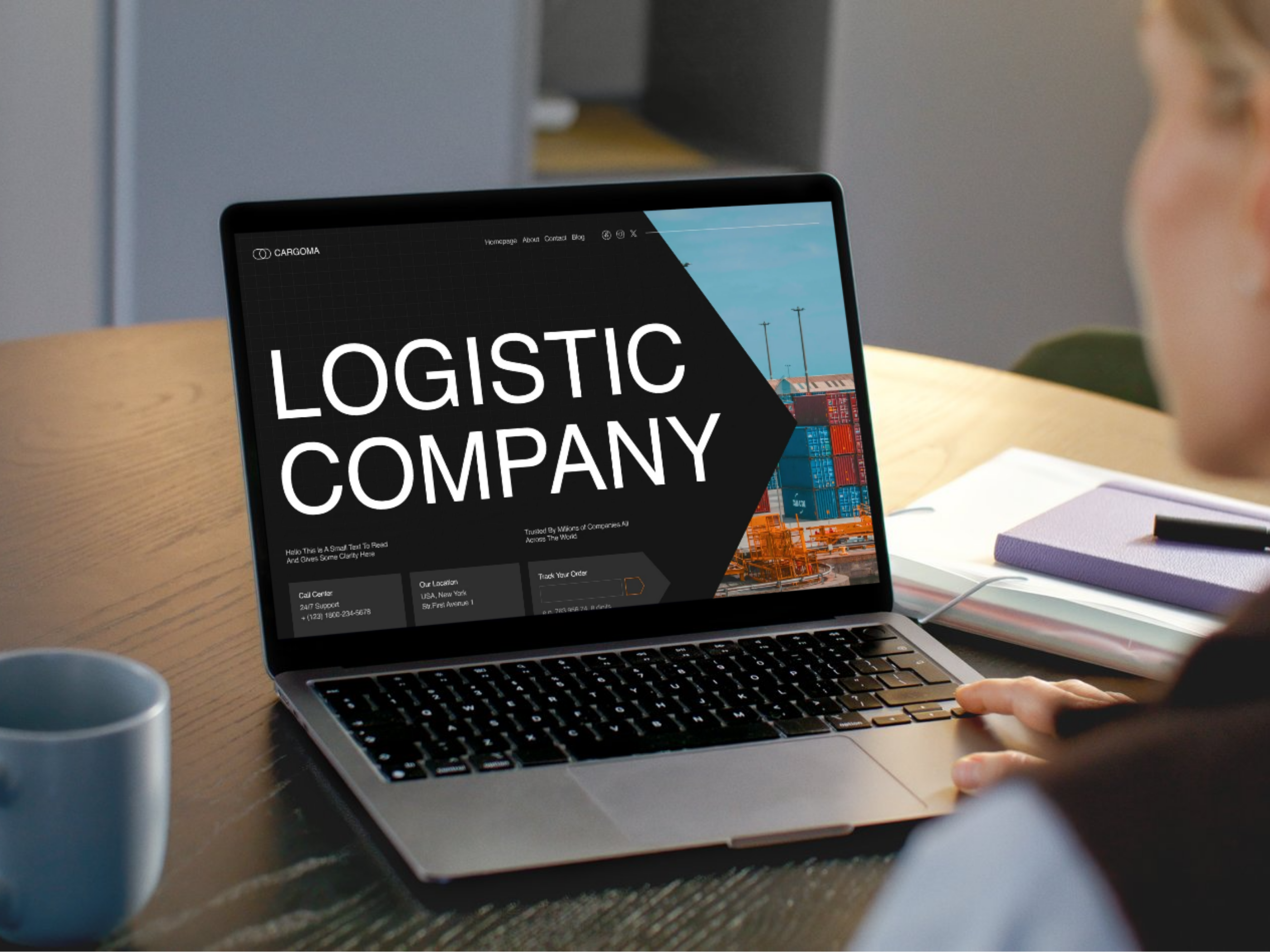 Example of Figma Landing Page