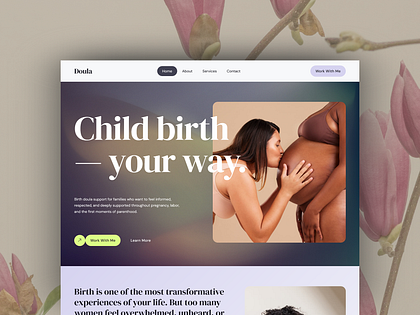 Doula - Holistic Pregnancy Maternity Coach & Childbirth Care Web