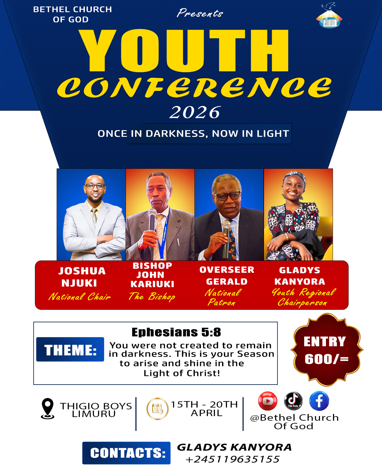 YOUTH CONFERENCE POSTER
