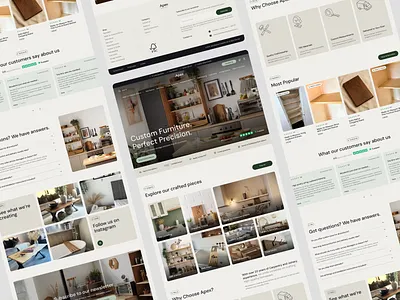 Custom Closet Shelving E-commerce UI ecommerce landing landing page online shop product page shopify turnkey website ui ui ux ux web design website website design