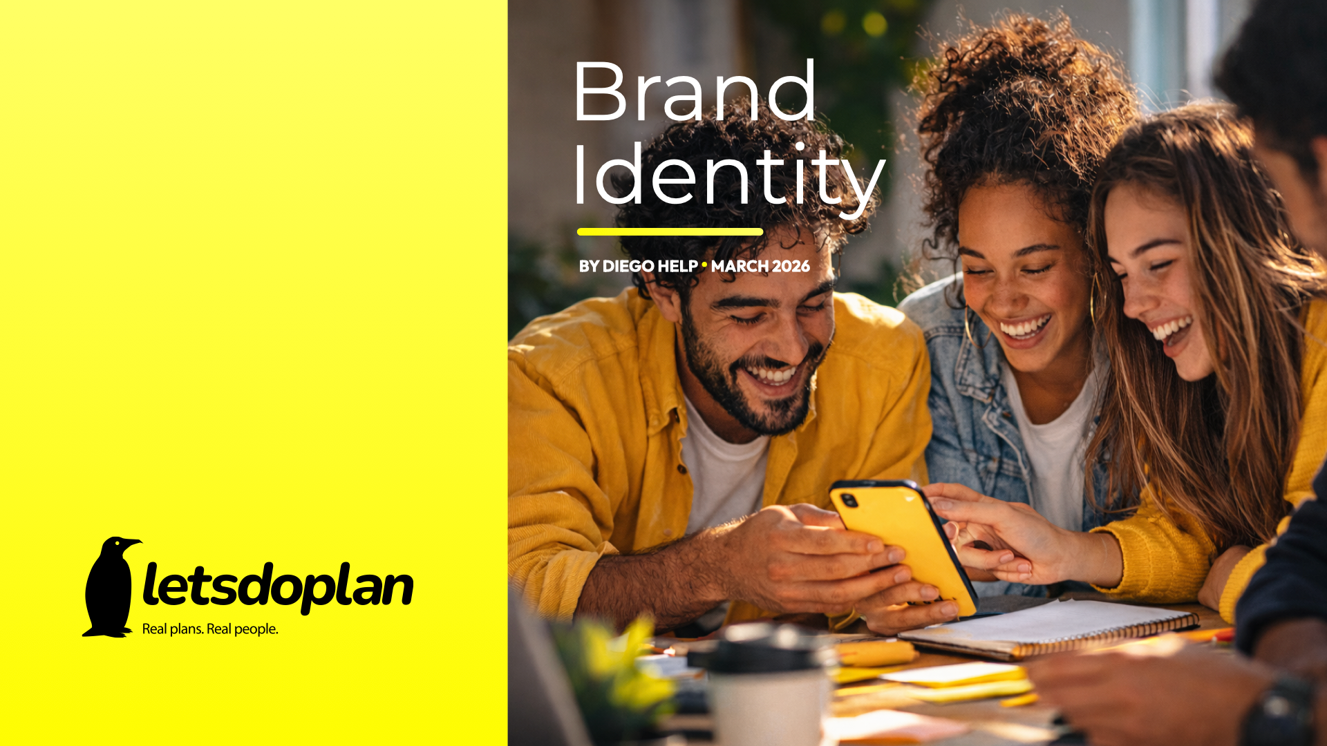 BRAND IDENTITY BY DIEGO HELP branding graphic design logo