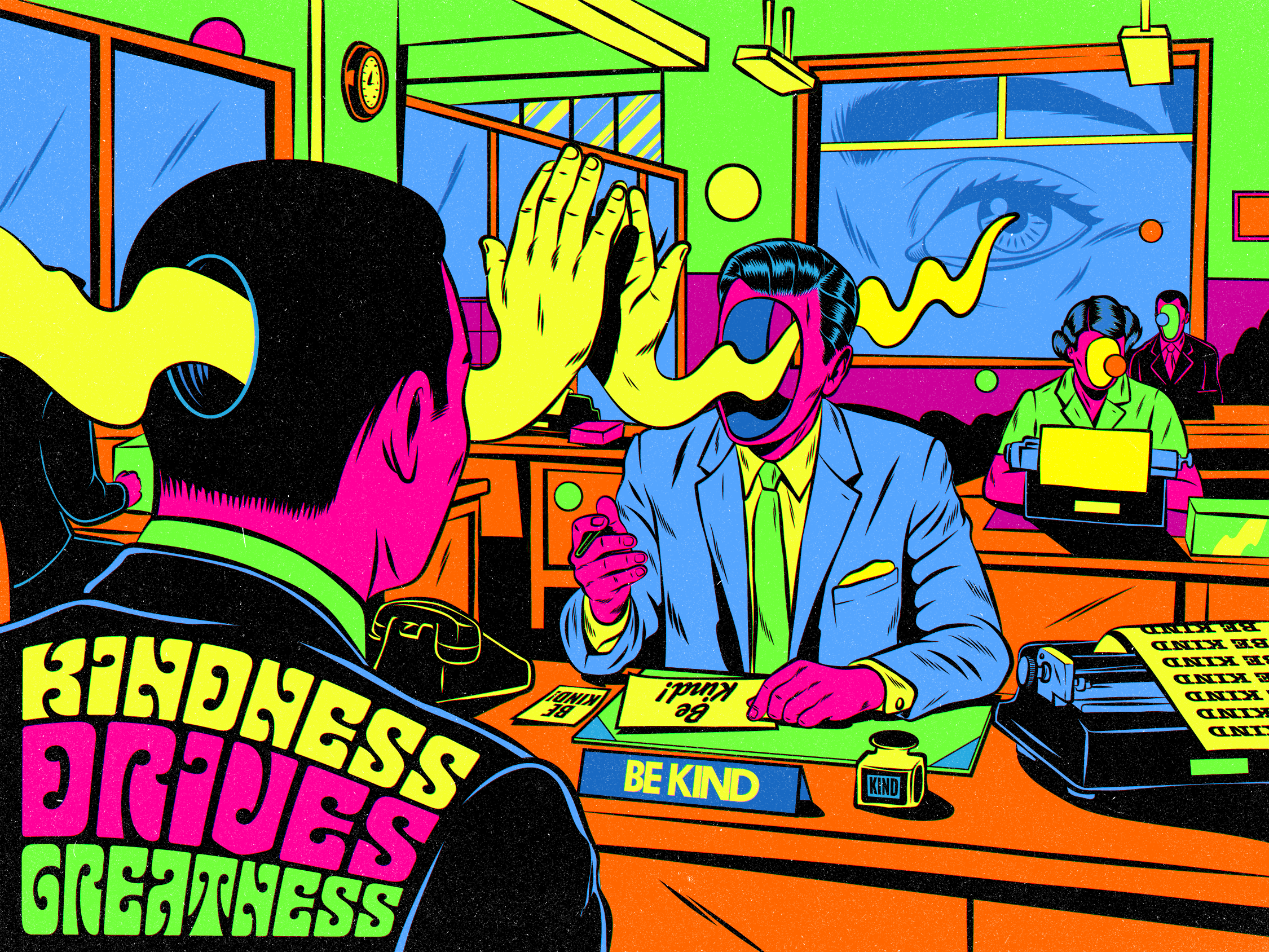 Kindness drives greatness